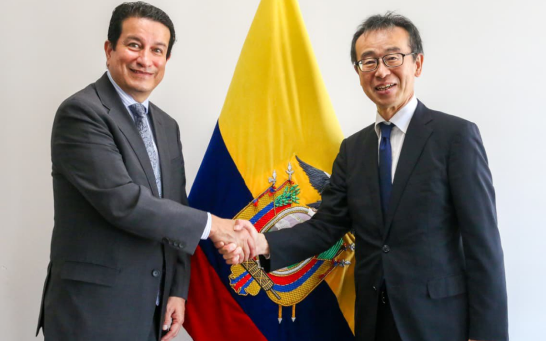 Ecuador y Japón alistan la segunda reunión del Comité Conjunto de Comercio e Inversiones