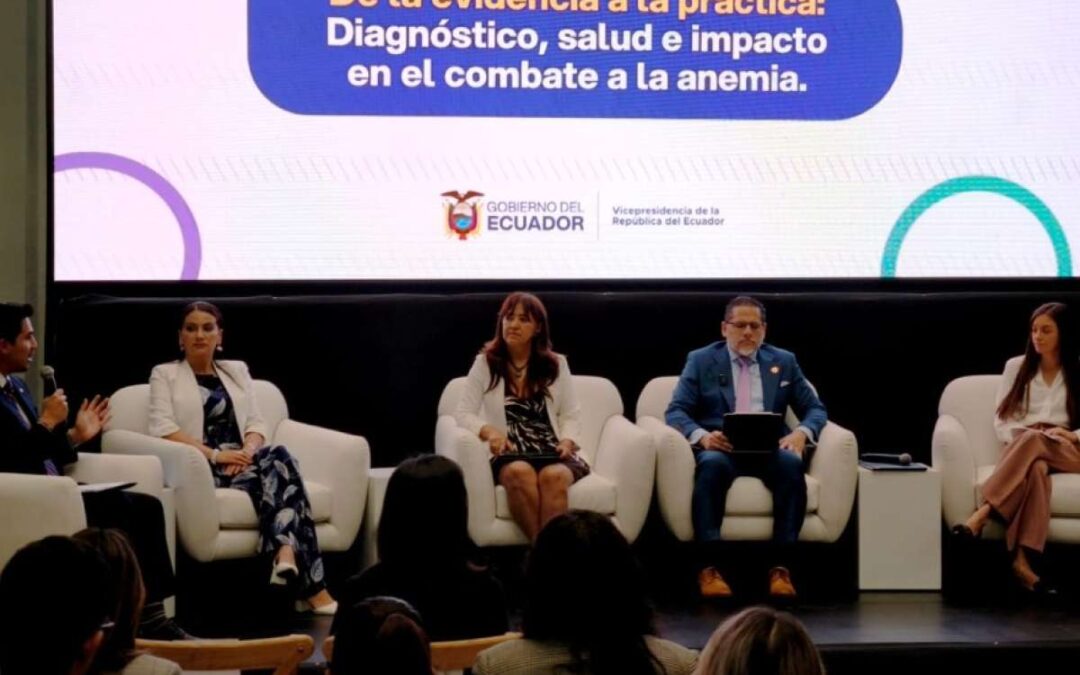 Ecuador crea una Mesa Nacional contra la anemia